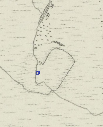 Enclosure house on western site of Riechappel